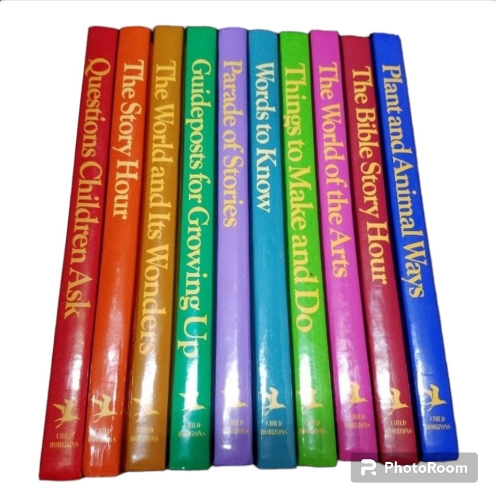 Child Horizen 10 Book Lot